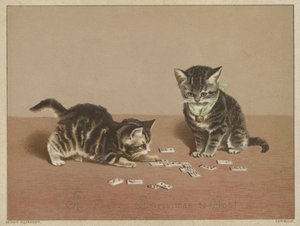 Julekort af English School